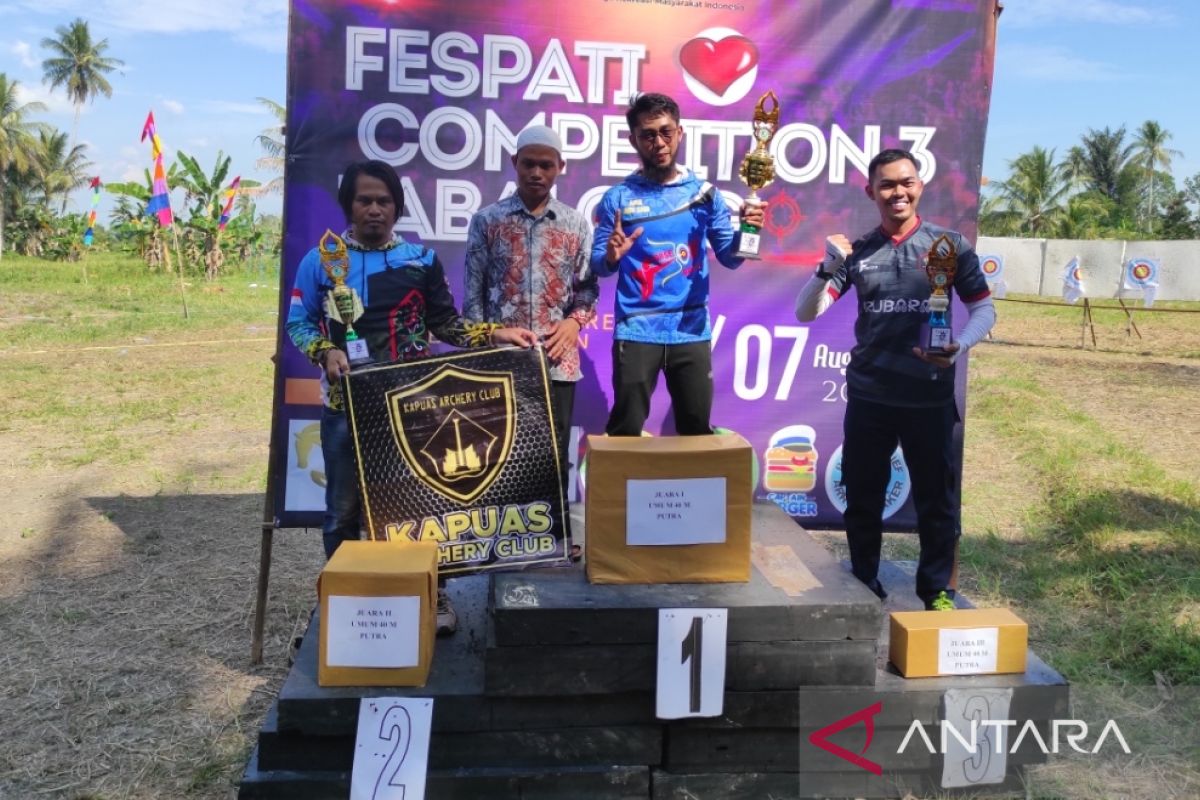 Fespati Competition sukses digelar, pemanah dari tiga Provinsi turut berhadir