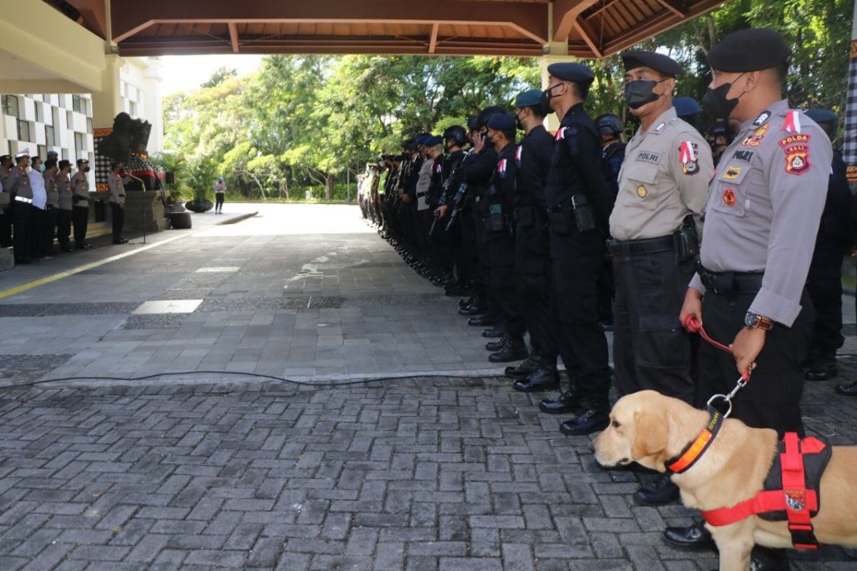 Polda Bali turunkan 180 personel siagakan DWG ke-3  di Nusa Dua
