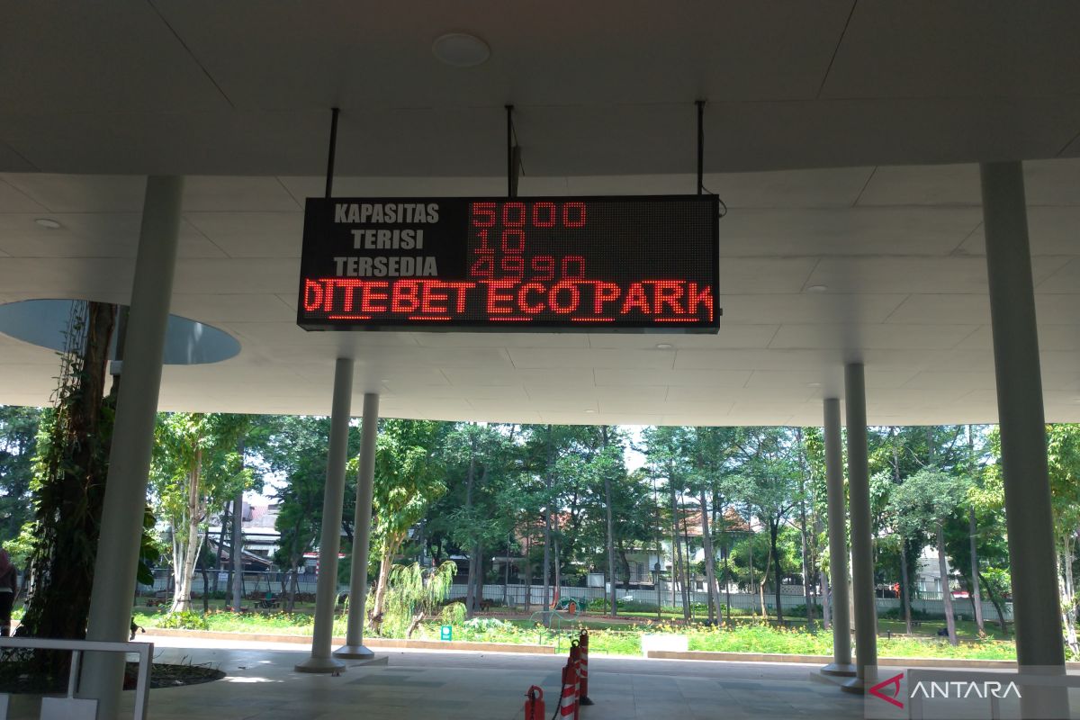 Four facilities constructed at Tebet Eco Park to improve comfort