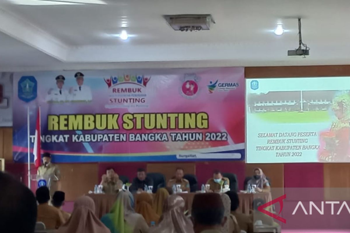 Pemkab Bangka bentuk Satgas Stunting