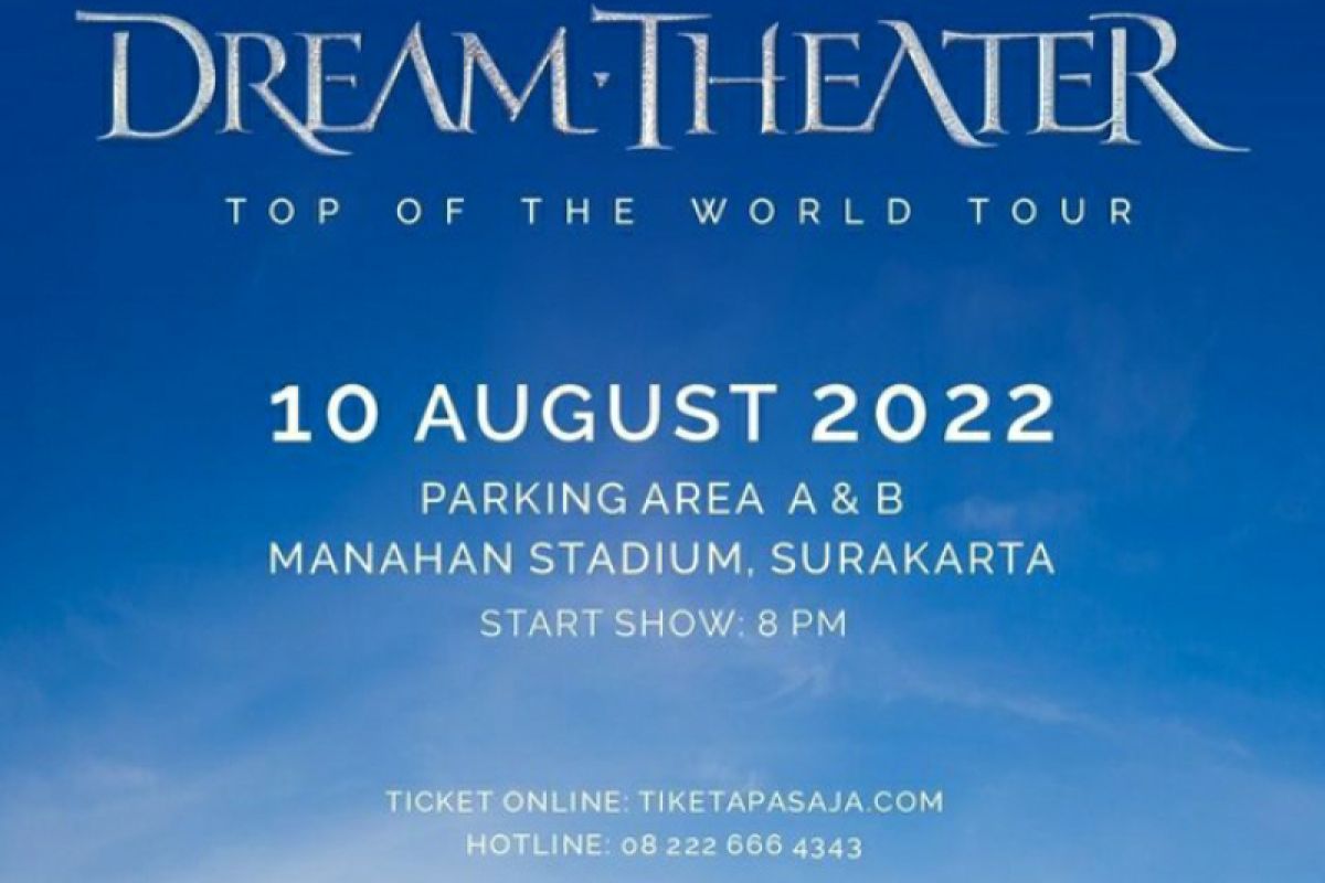 Personel Dream Theater mulai berdatangan ke Solo jelang konser