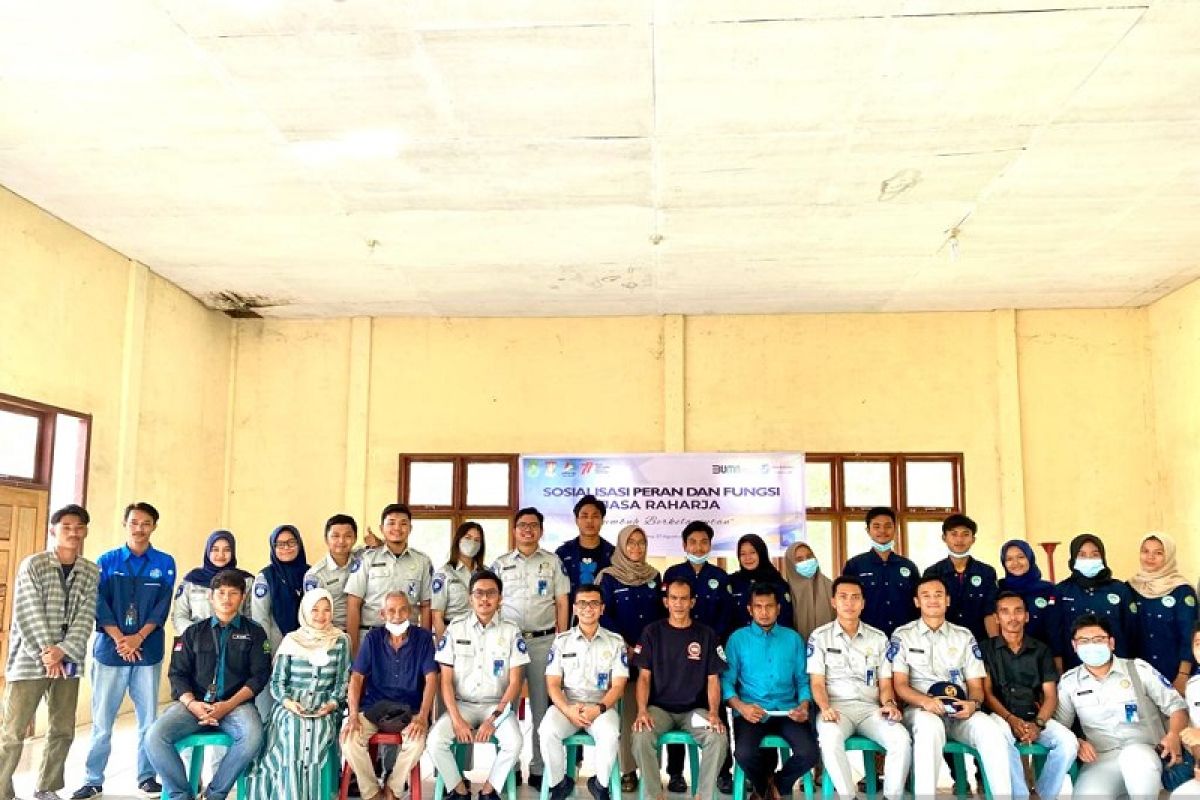 Milenial Riau sosialisasi peran Jasa Raharja kepada warga Desa Gema