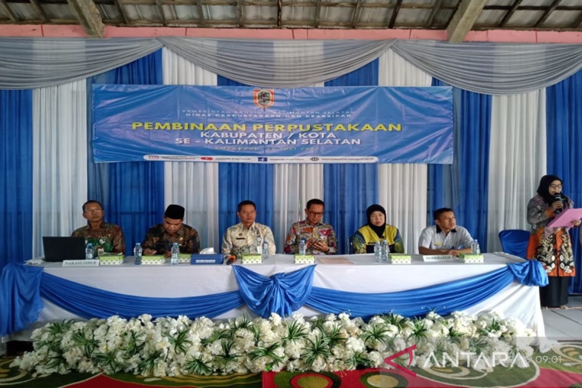 Dispersip Kalsel buka pembinaan Perpustakaan Kotabaru