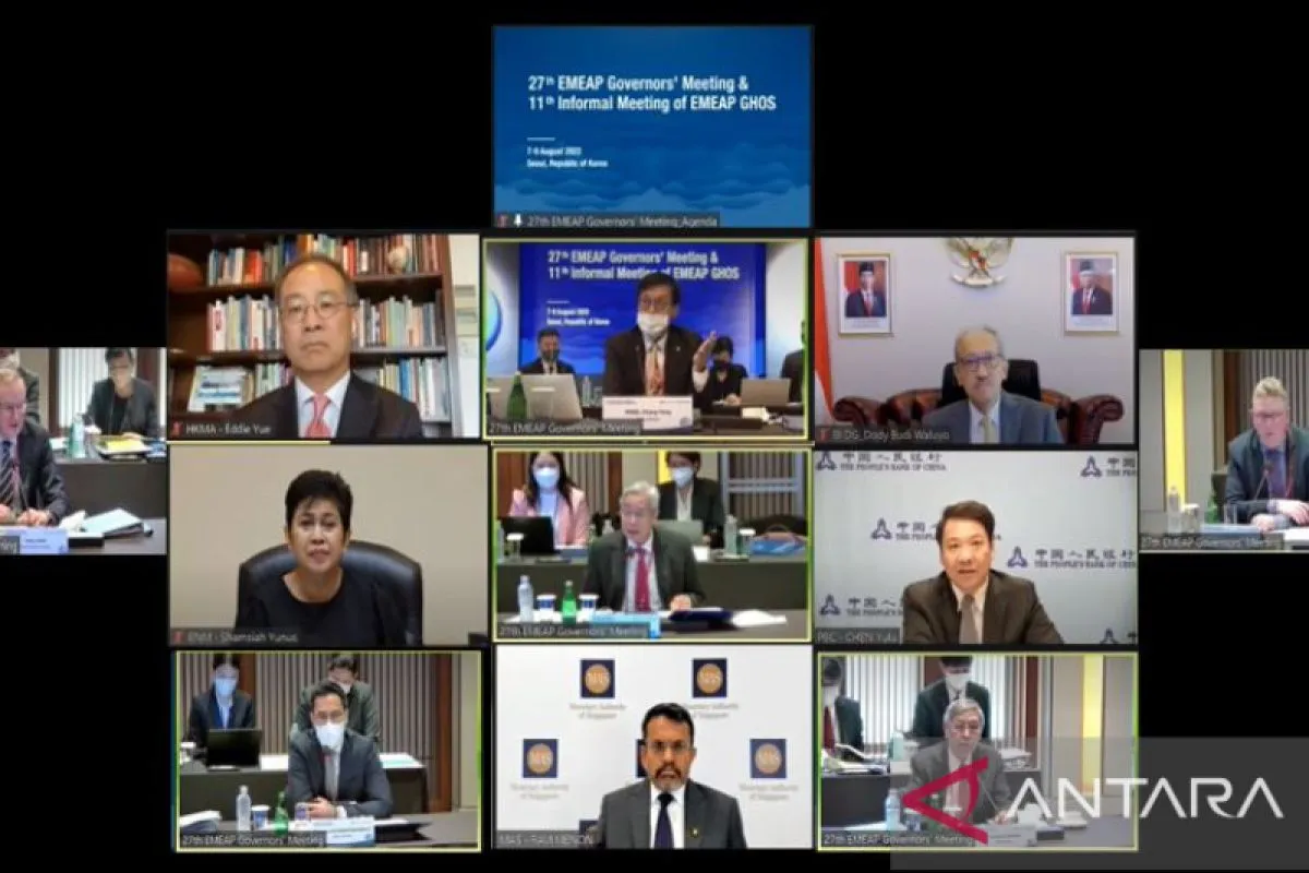 Gubernur Bank Sentral EMEAP pentingnya dialog kebijakan