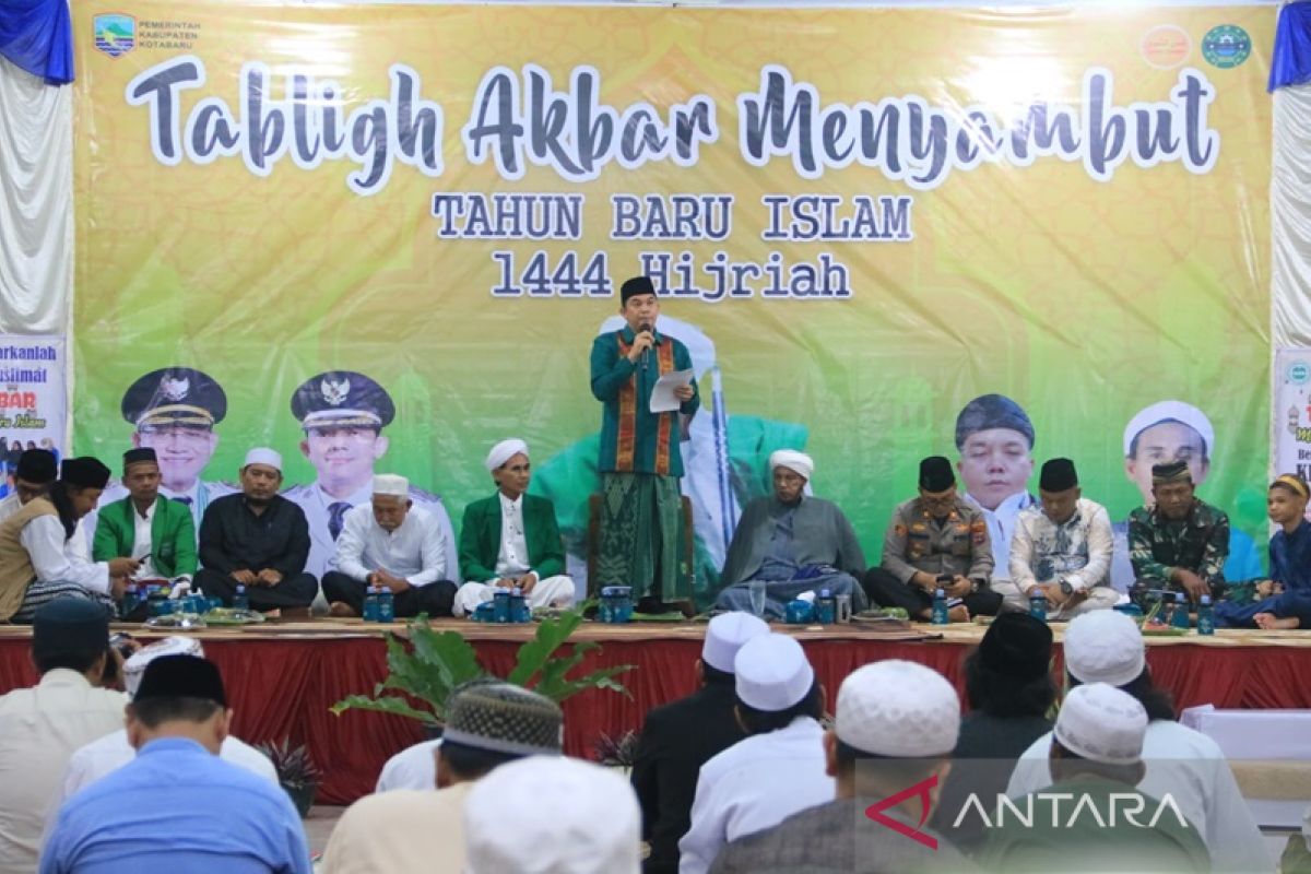 Wabup Kotabaru hadiri tablig akbar di Masjid Nurul Islam