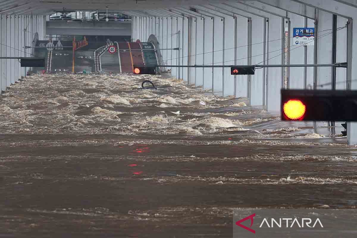 Hujan deras berkurang di Seoul di tengah kerusakan akibat banjir