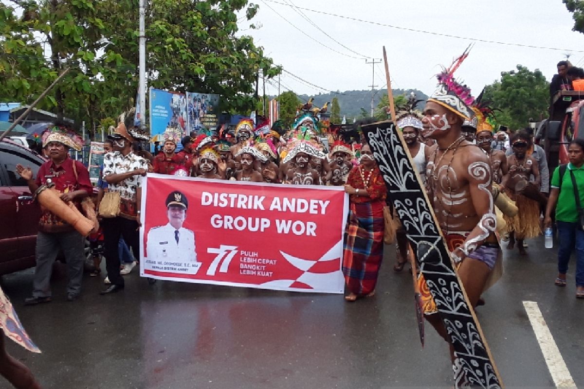 6.400 penabuh Tifa di Biak Numfor pecahkan rekor dunia MURI