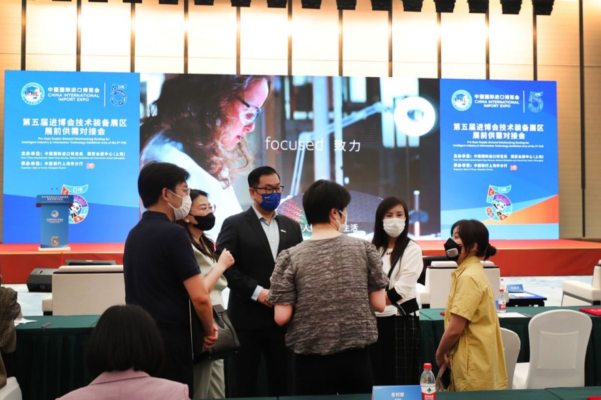 Sebesar 90 persen area Pameran Impor Internasional China telah dipesan