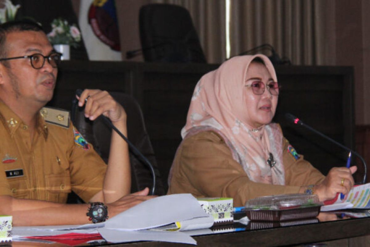 Pemkab Lampung Selatan laksanakan rapat evaluasi dan koordinasi hasil capaian SPM tahun 2022