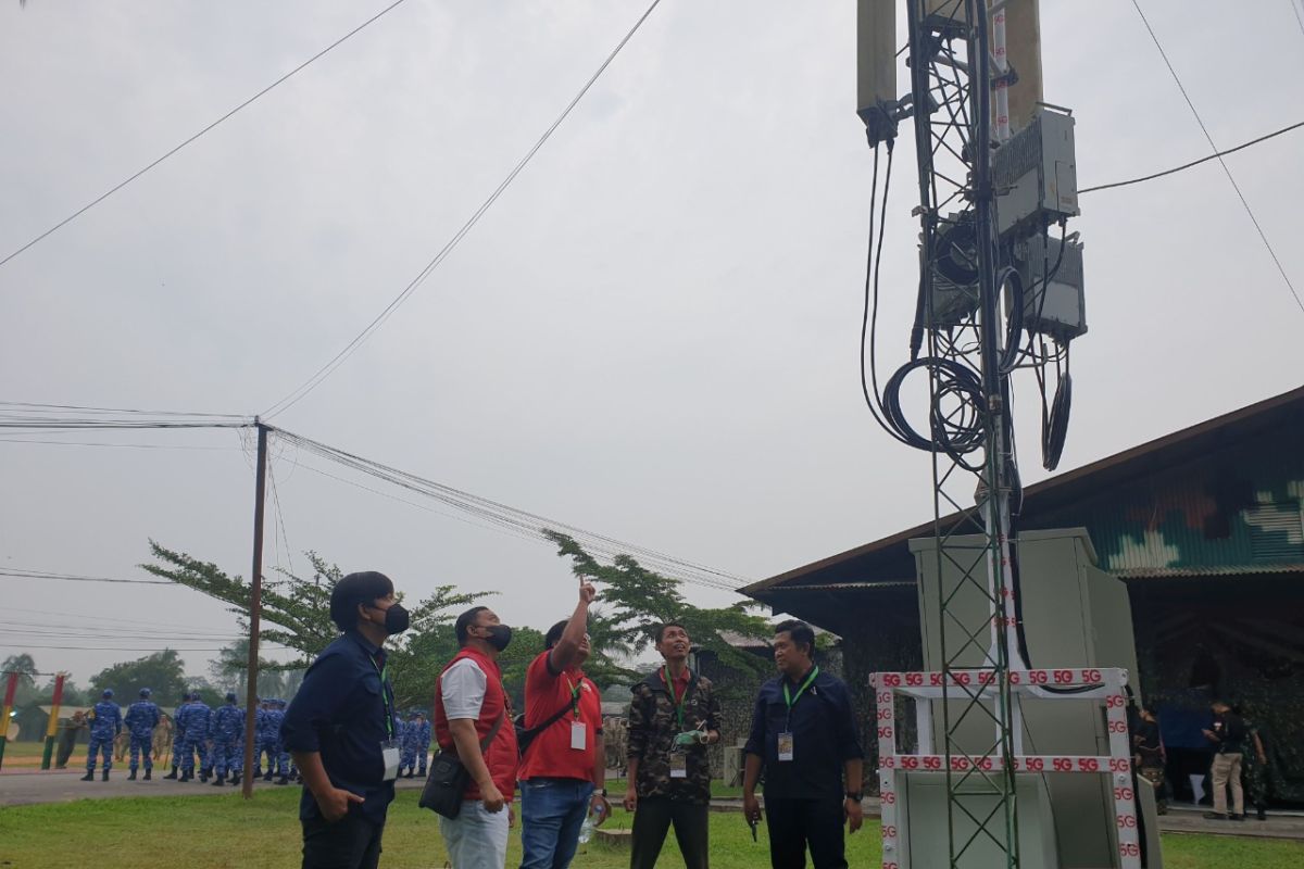 Jaringan 4G/LTE Telkomsel dukung latihan perang Latma Super Garuda Shield Di Puslatpur TNI OKU Timur
