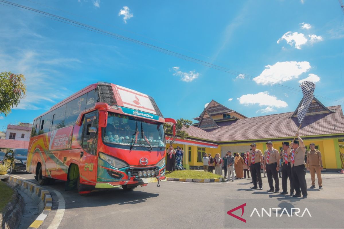 Pramuka Sidempuan kirimkan kontingen ikuti Jamnas di Cibubur