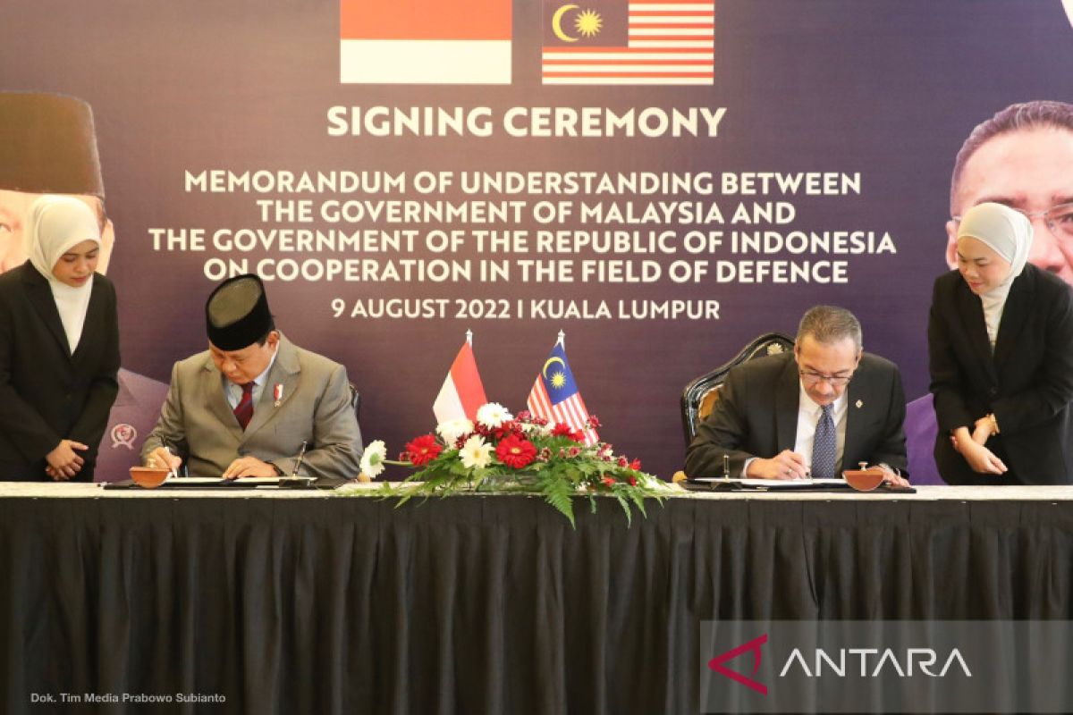 Indonesia, Malaysia ink defense cooperation pact