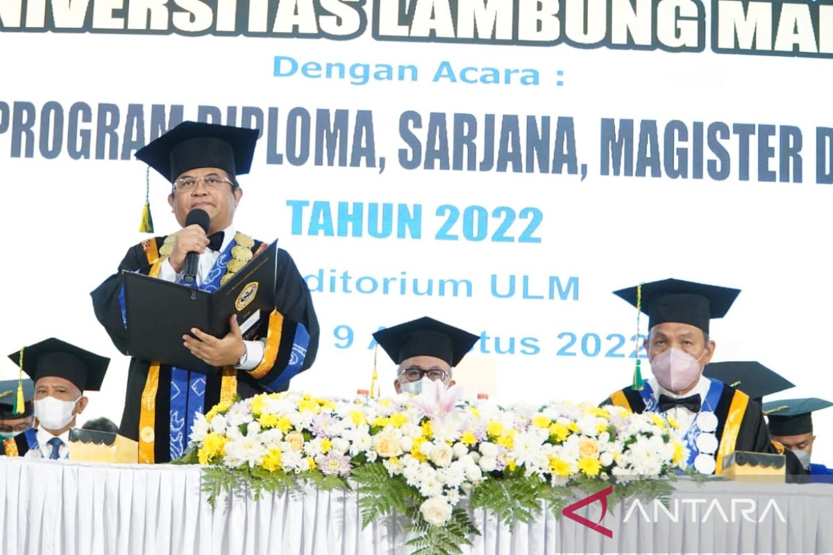 Prof Sutarto berharap penerusnya bisa menjaga tren kemajuan ULM