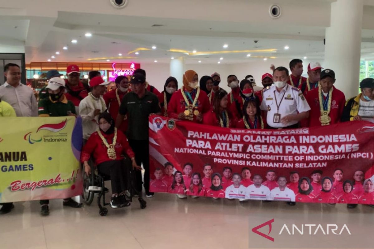 Atlet NPC Kalsel torehkan 36 medali di ASEAN Para Games 2022