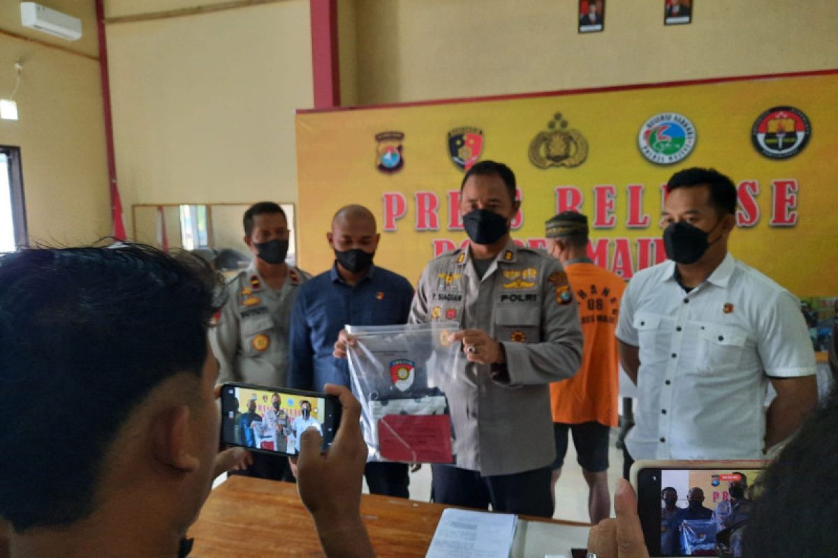 Polres Majene tangkap terduga pelaku pencabulan anak di bawah umur