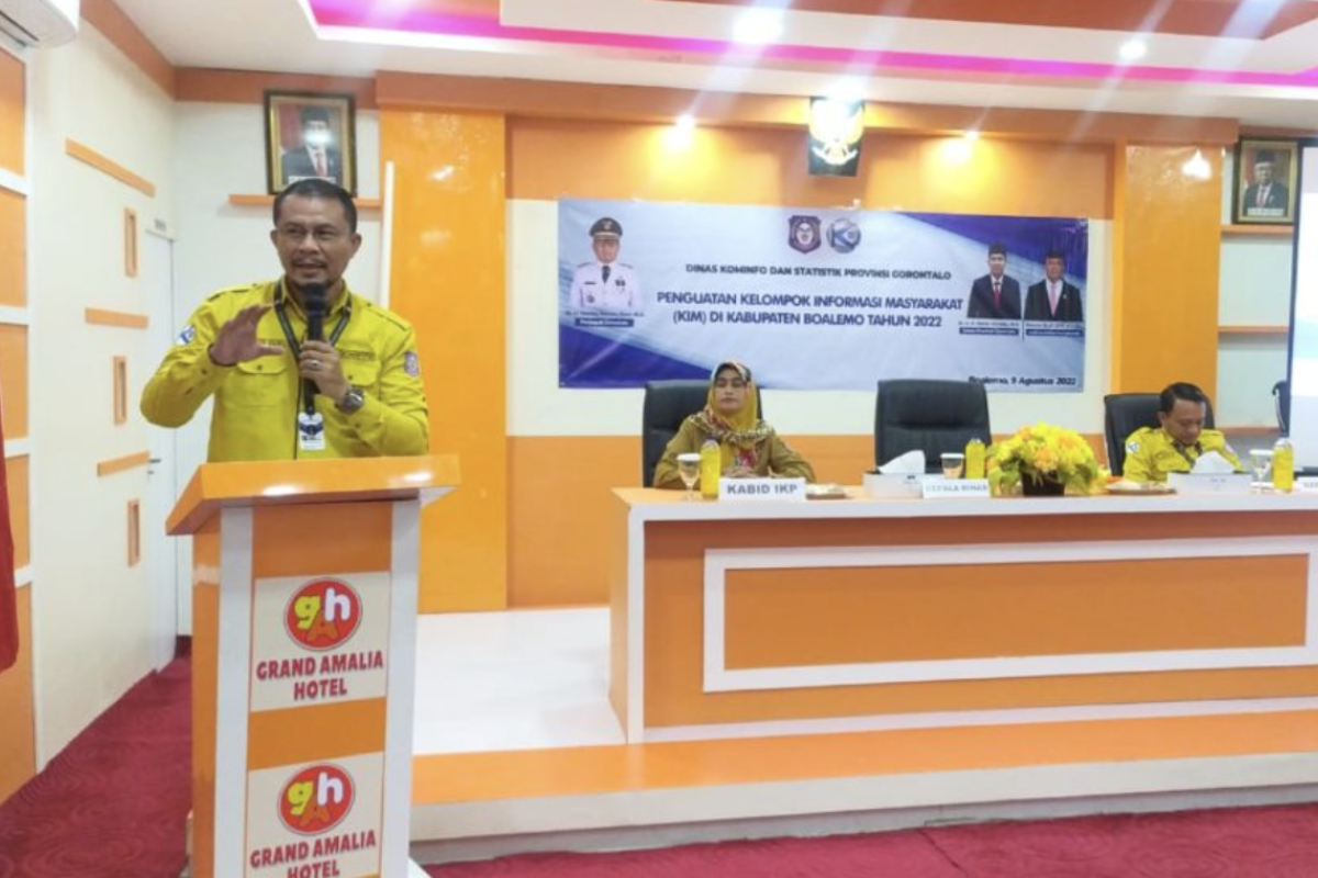 Media Centre Gorontalo raih prestasi pada bimtek Kominfo