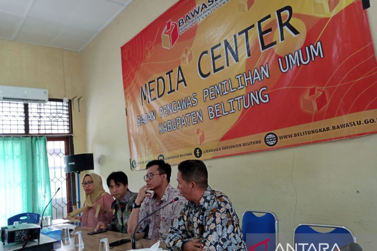 Bawaslu Belitung ajak masyarakat awasi tahapan Pemilu 2024