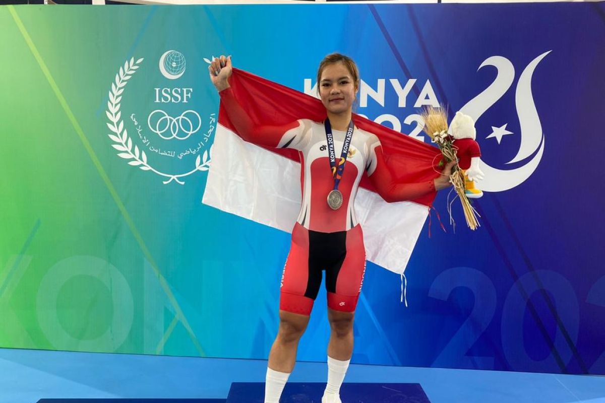 Pebalap sepeda Ayustina sumbang medali pertama untuk Indonesia di ISG 2022