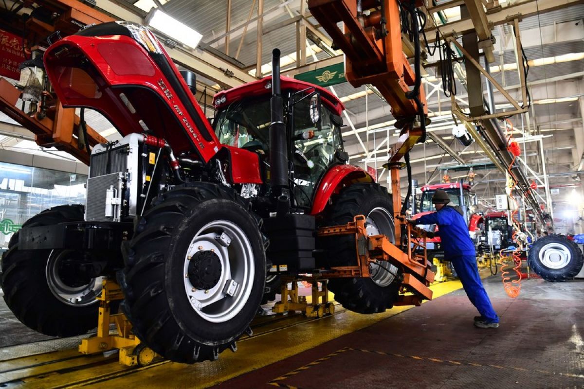Industri mesin China laporkan pertumbuhan pendapatan paruh awal 2022