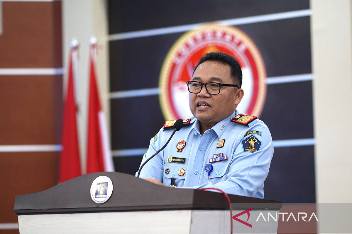 Kanwil Kemenkumham Gorontalo serahkan data warga binaan kepada KPU