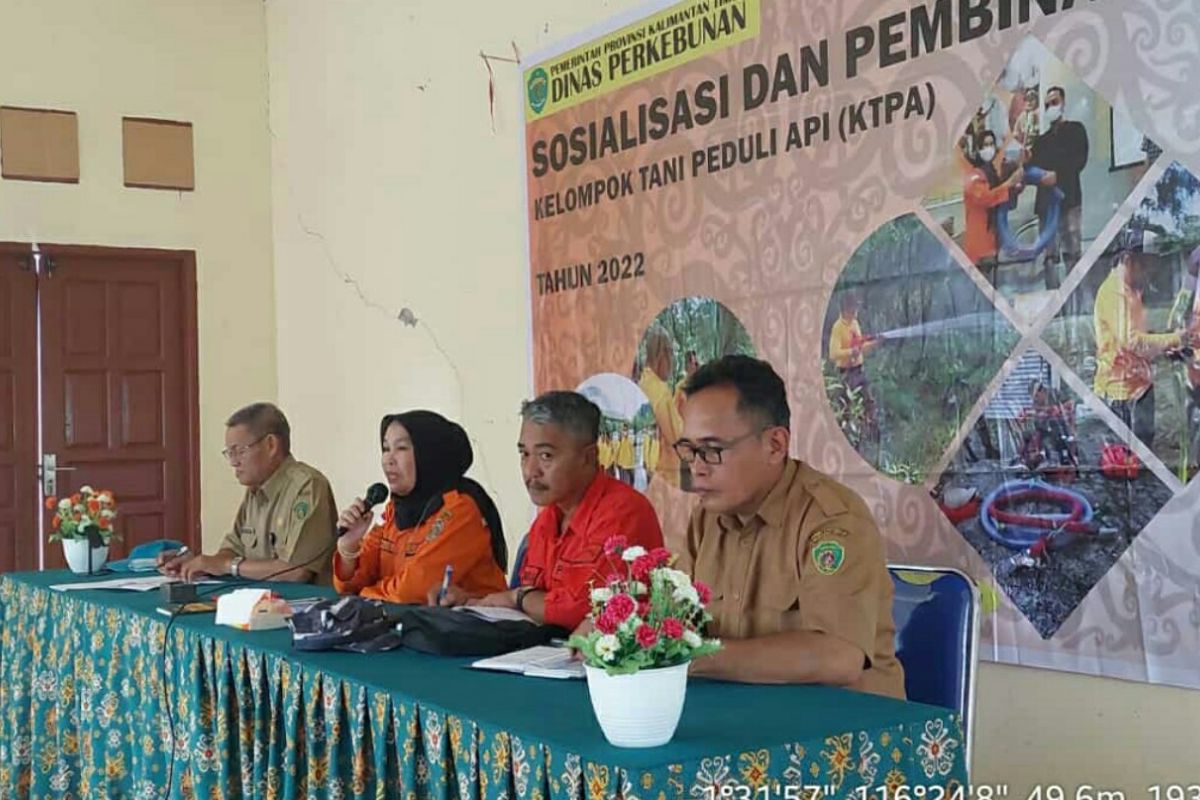 Disbun Kaltim ajak pekebun bijak  kelola lahan untuk cegah karhutla