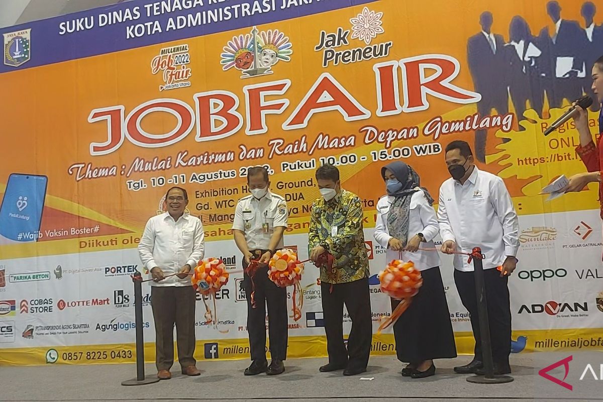 Dinas Nakertrans-E ibarat comblang di ajang bursa kerja Jakarta Utara
