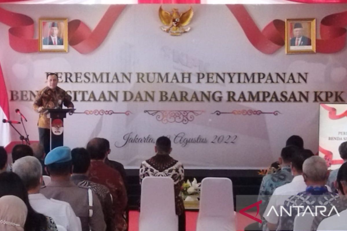 KPK kini resmi miliki Rumah Penyimpanan Benda Sitaan dan Barang Rampasan