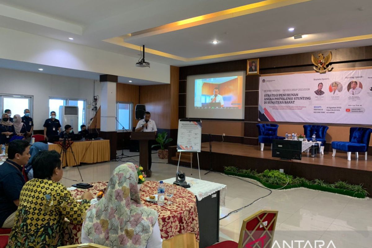 West Sumatra deputy governor calls for integrated stunting programs