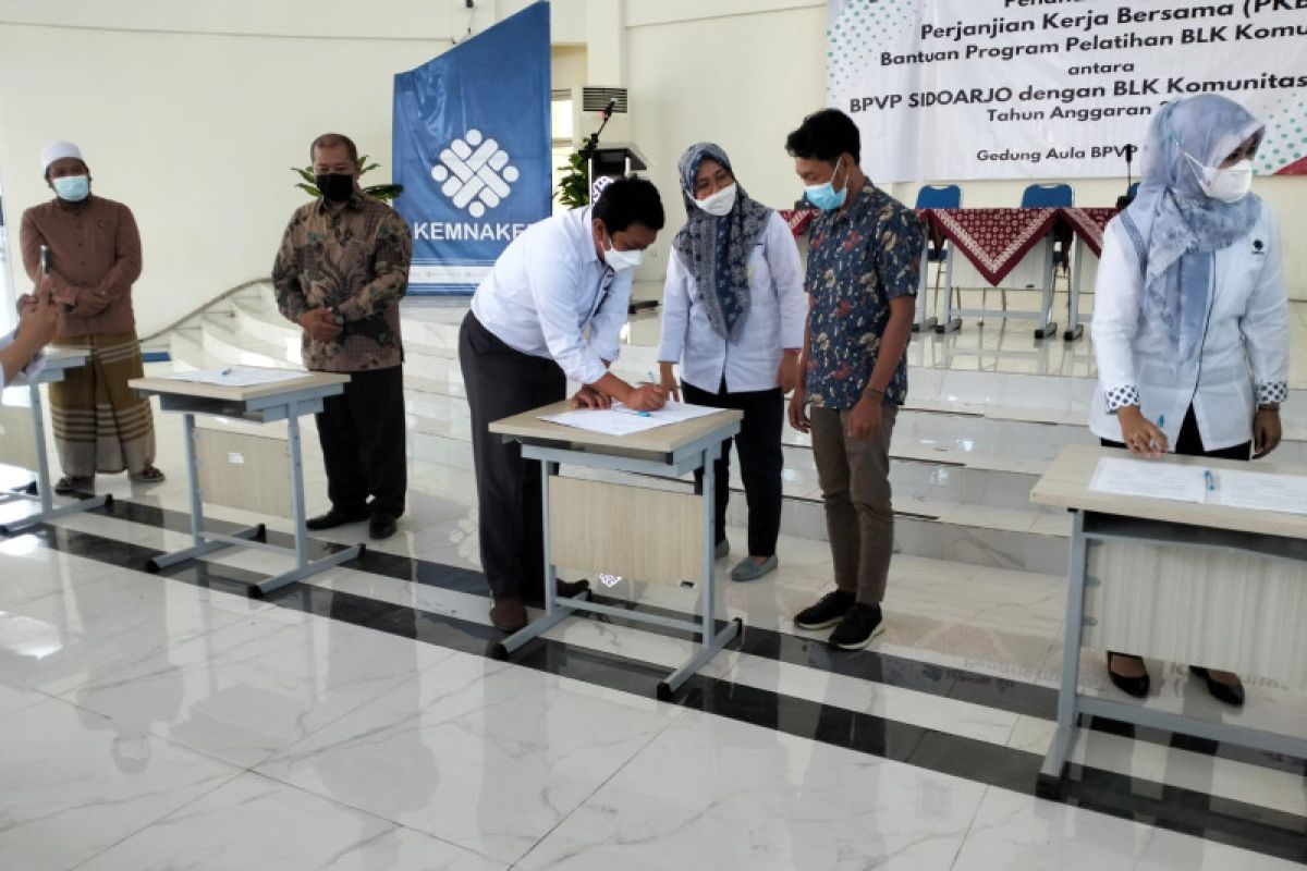 BPVP Sidoarjo kerja sama pelatihan dengan 152 BLK Komunitas