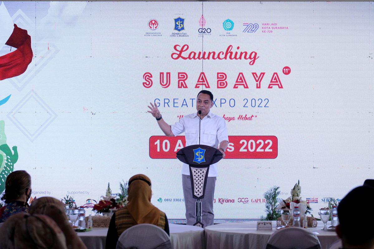 Ribuan produk UMKM dipamerkan pada Surabaya Great Expo 2022