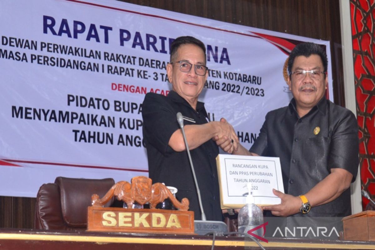 DPRD Kotabaru segera bahas perubahan KUA PPAS 2022