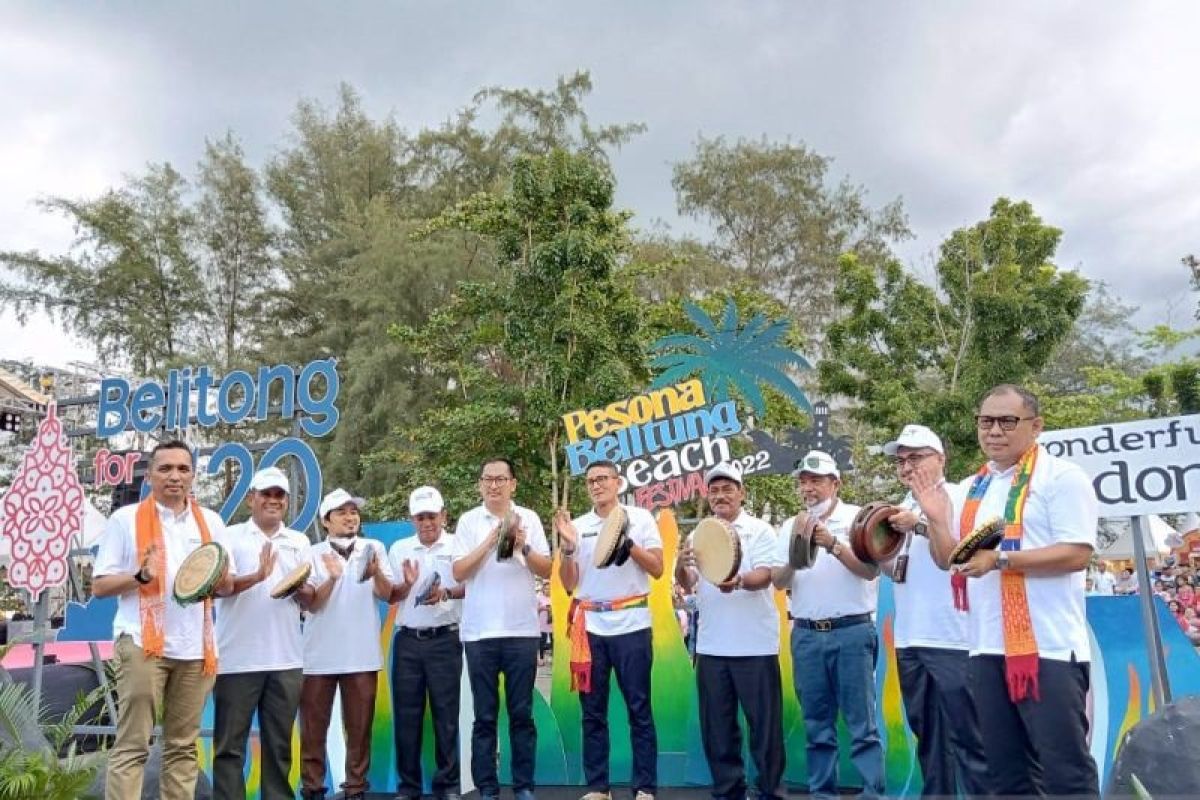 Menparekraf buka kegiatan Pesona Belitung Beach Festival 2022