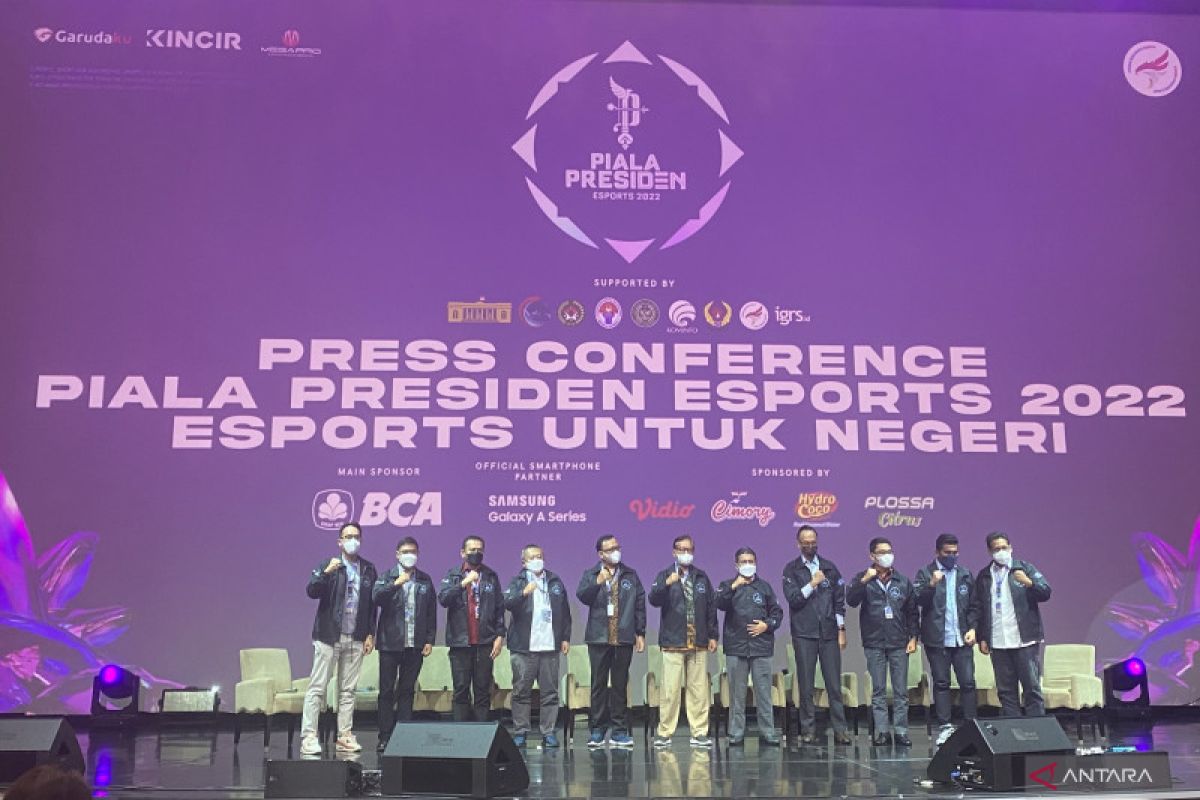 Turnamen Piala Presiden Esports 2022 resmi bergulir