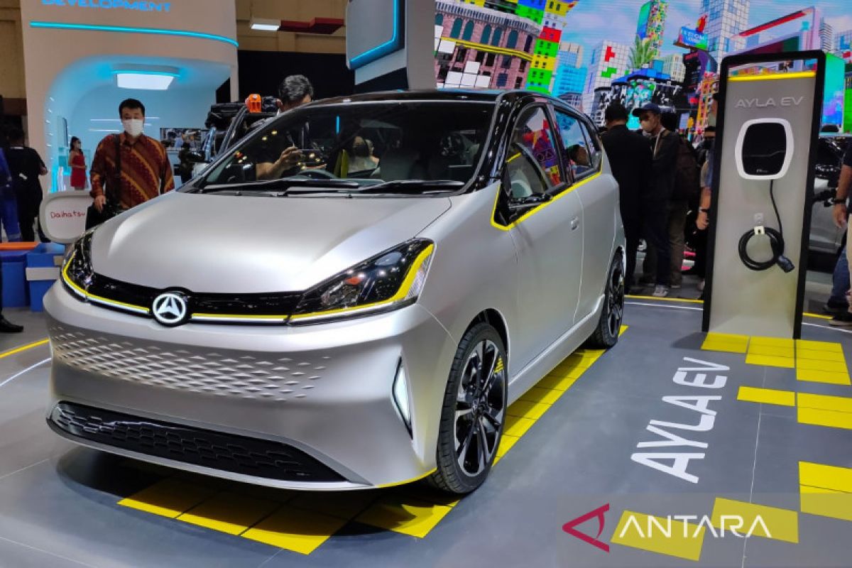 Daihatsu Ayla EV dikenalkan perdana di GIIAS 2022