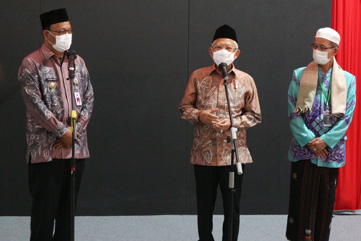 Wapres Ma'ruf resmikan OPOP Kalimantan Selatan Expo 2022