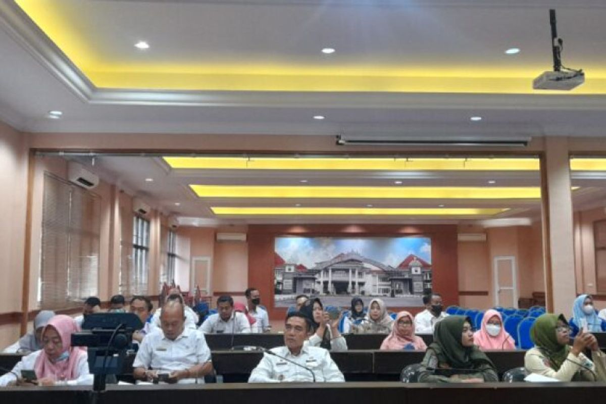 Pemkab Lampung Selatan ikuti "entry meeting" evaluasi RB dan SAKIP tahun 2022