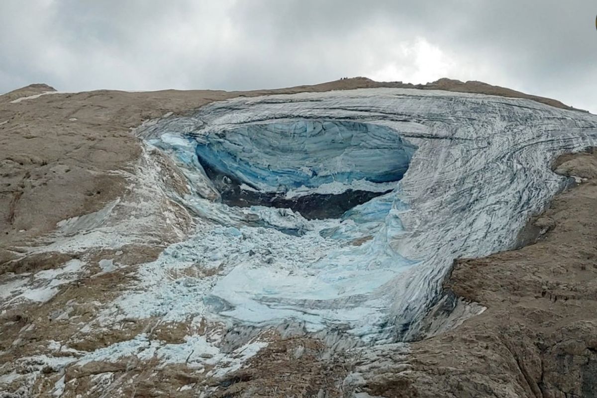 Lebih dari 200 gletser utama di Italia hilang akibat perubahan iklim
