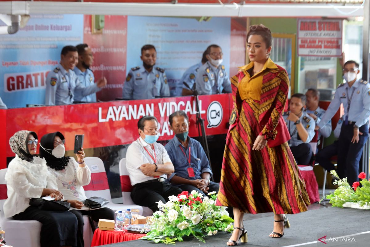 Peragaan busana di Lapas Banyuwangi