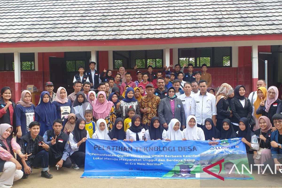 Mahasiswa KKN Tematik Jabar dan Banten Gelar Seminar Teknologi Desa