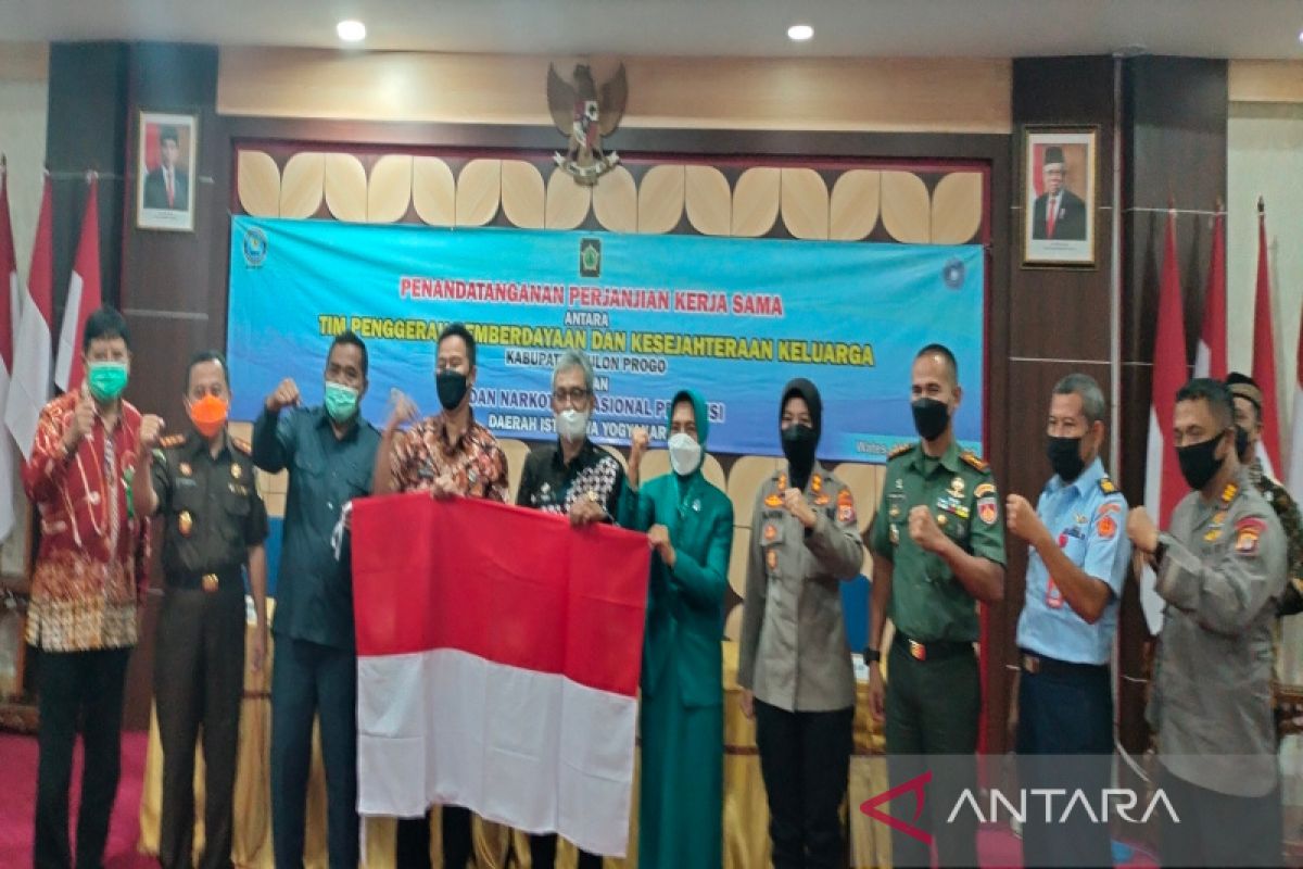 BNNP DIY gandeng TP PKK Kulon Progo perang lawan peredaran narkoba