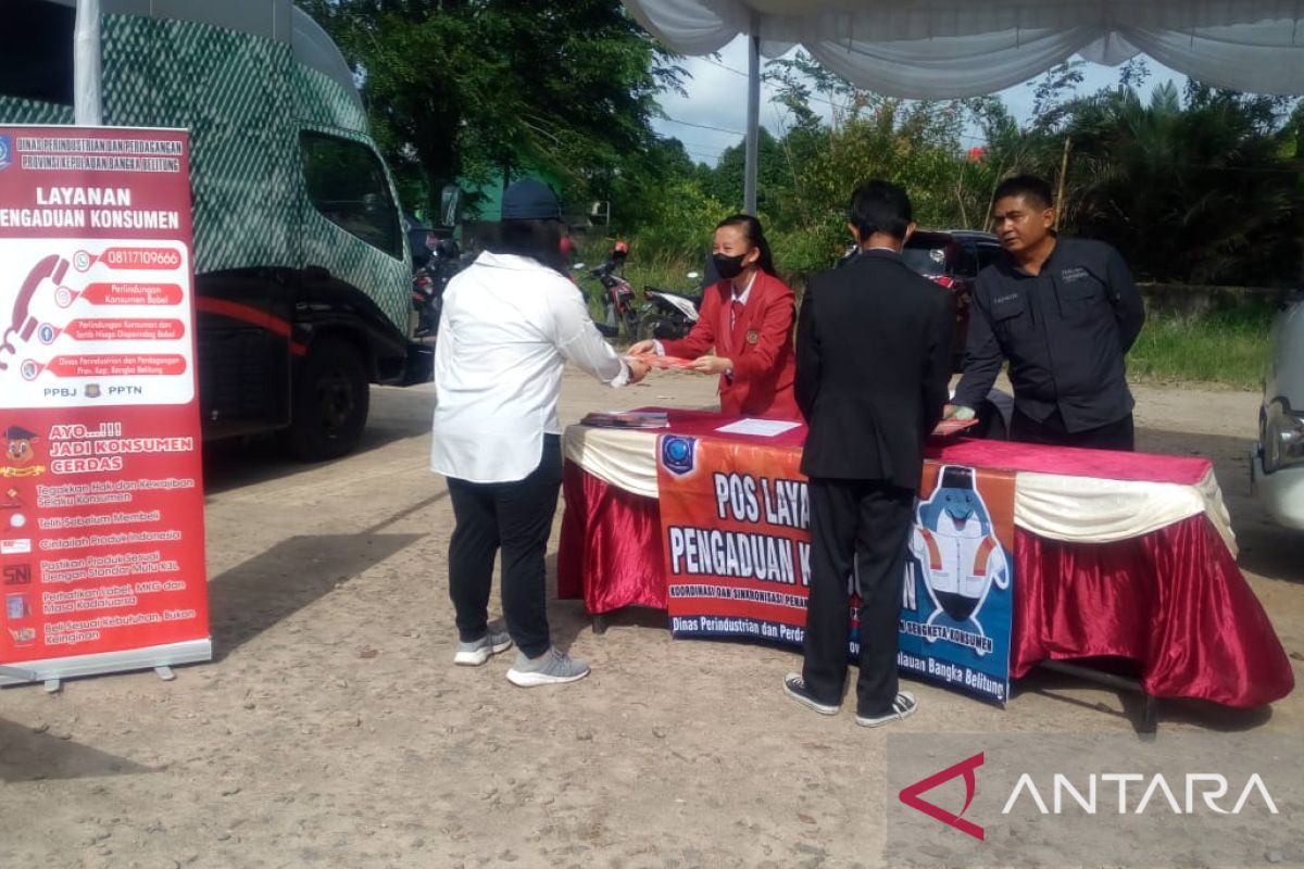 Disperindag Babel buka pos layanan pengaduan konsumen di Terminal Selindung Baru