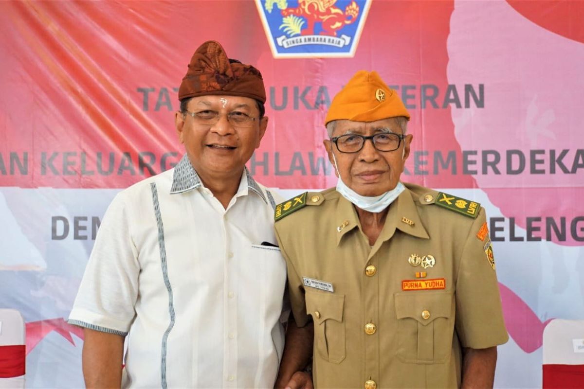 Wakil Buleleng apresiasi veteran yang masih sumbang pikiran majukan daerah