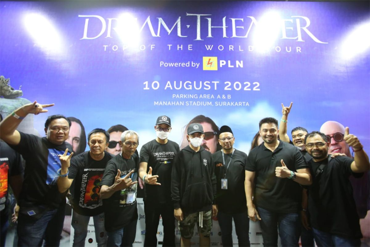 Konser Dream Theater, Gibran apresiasi dukungan PLN