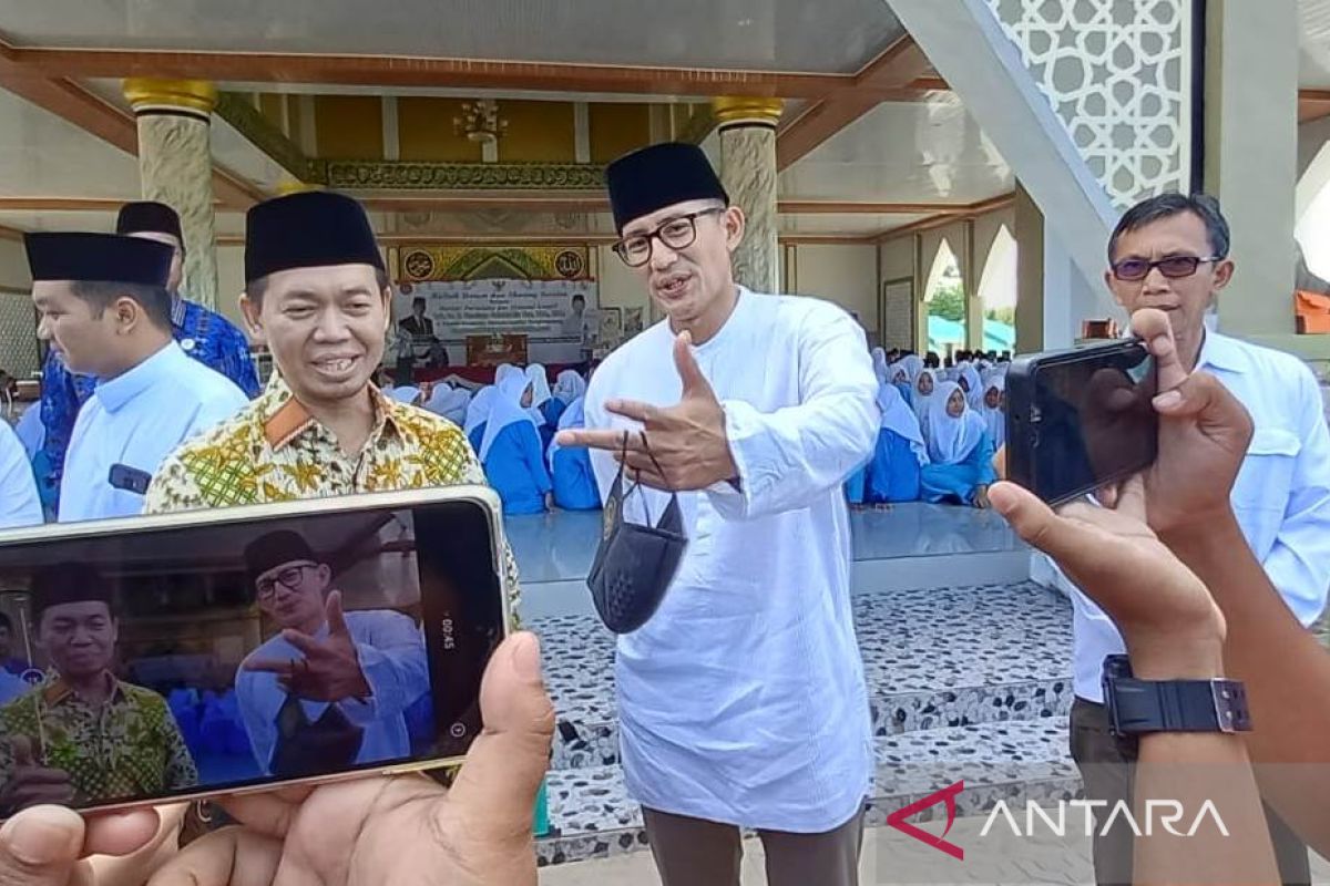 Menparekraf: Pariwisata dan usaha tambang timah Babel bisa seiring