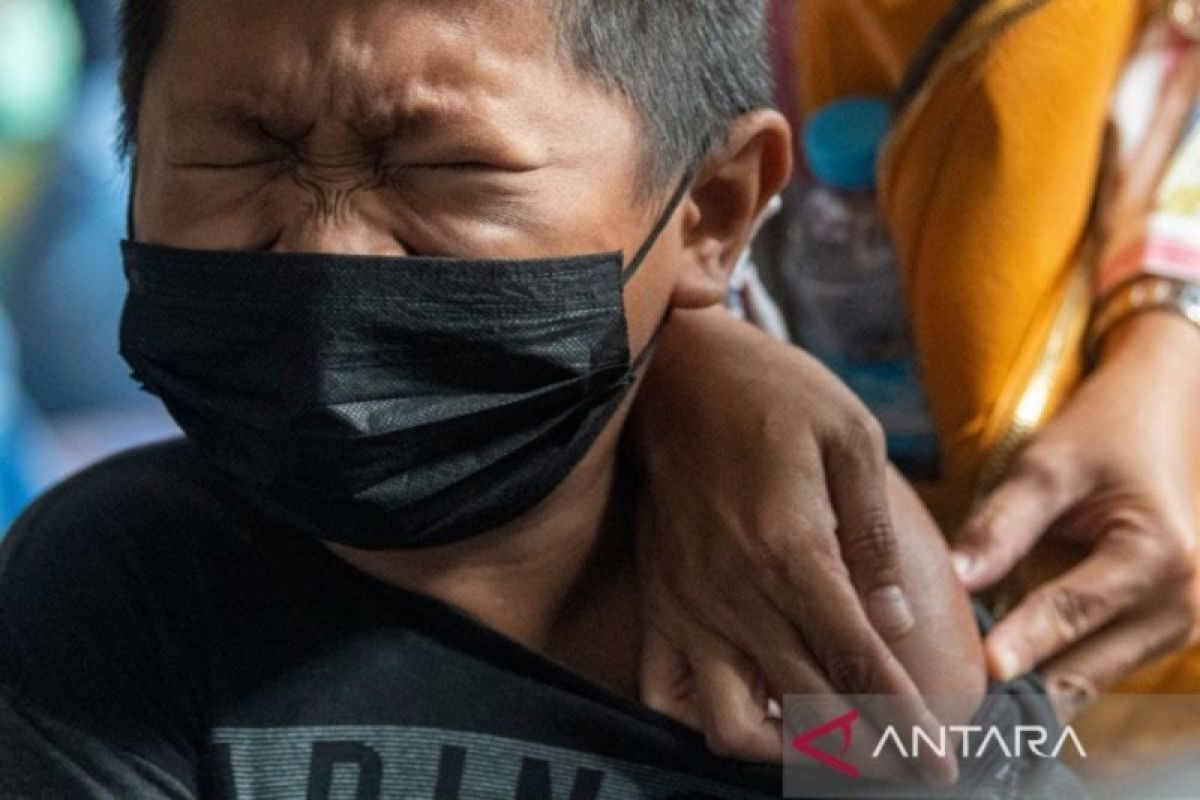 Sebanyak 84.114 anak di Palembang selesaikan vaksinasi COVID-19 dosis kedua