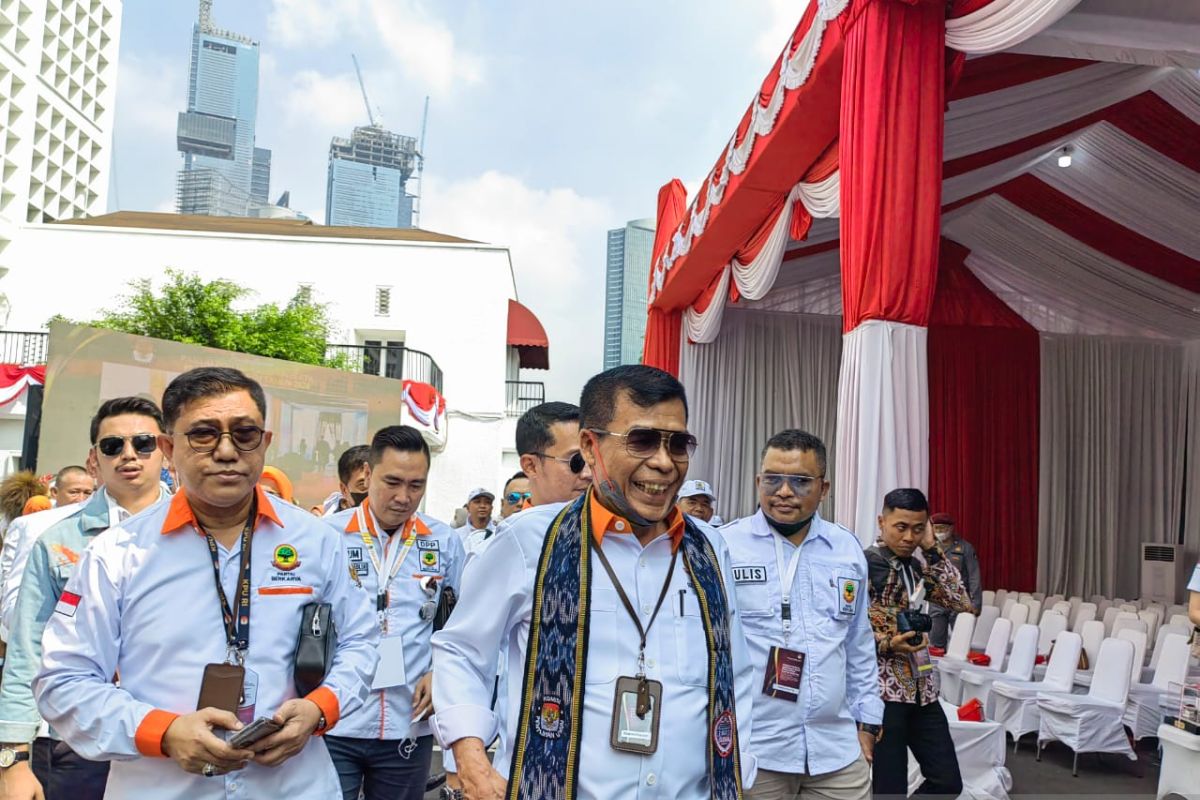 Partai Berkarya daftarkan diri sebagai calon peserta Pemilu 2024 ke KPU