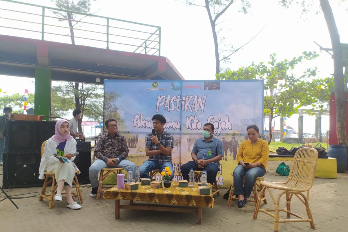 Habitat gajah di Bengkulu menyusut hingga 6.358 hektare