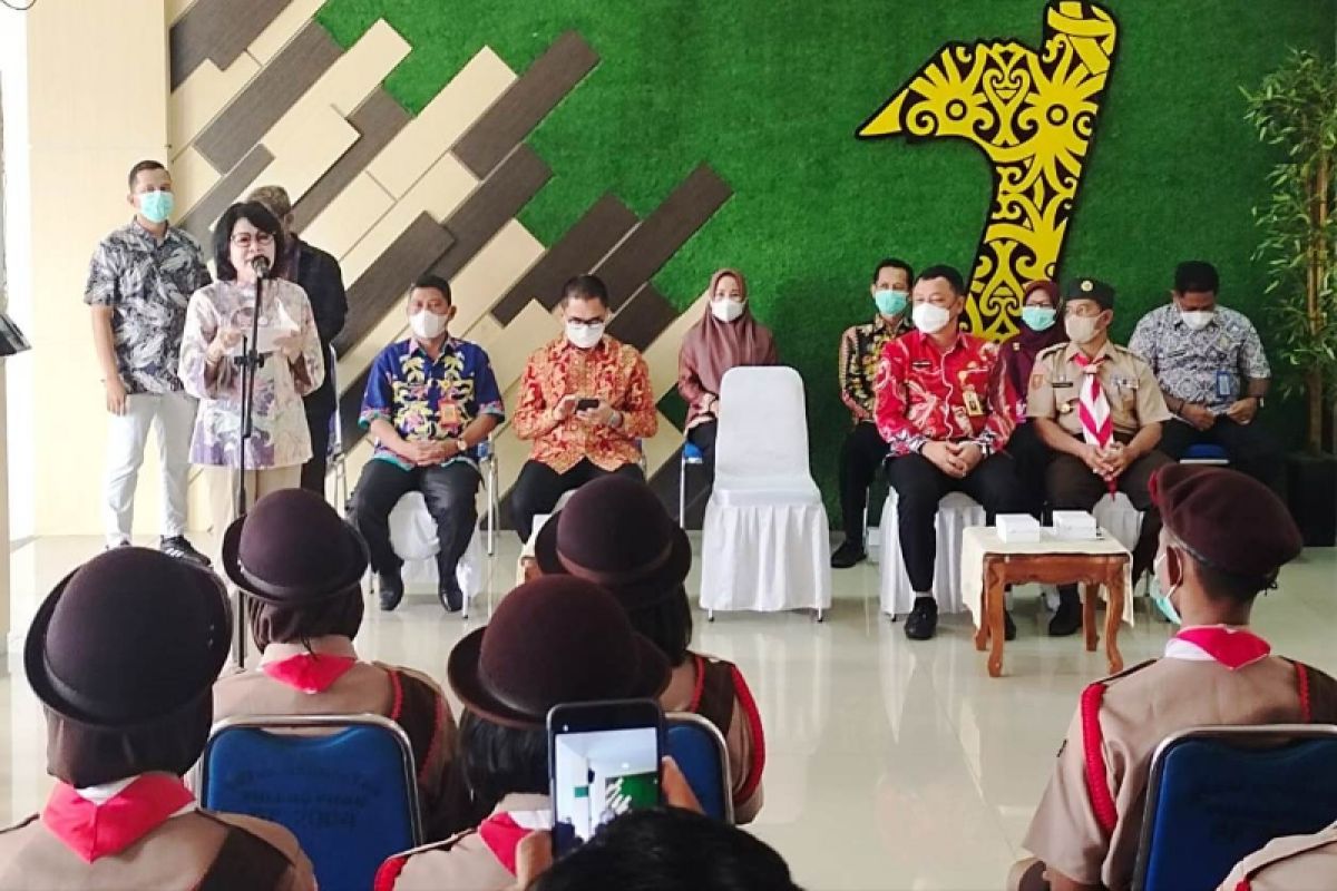 Bupati Pulang Pisau berangkatkan peserta Jambore Nasional