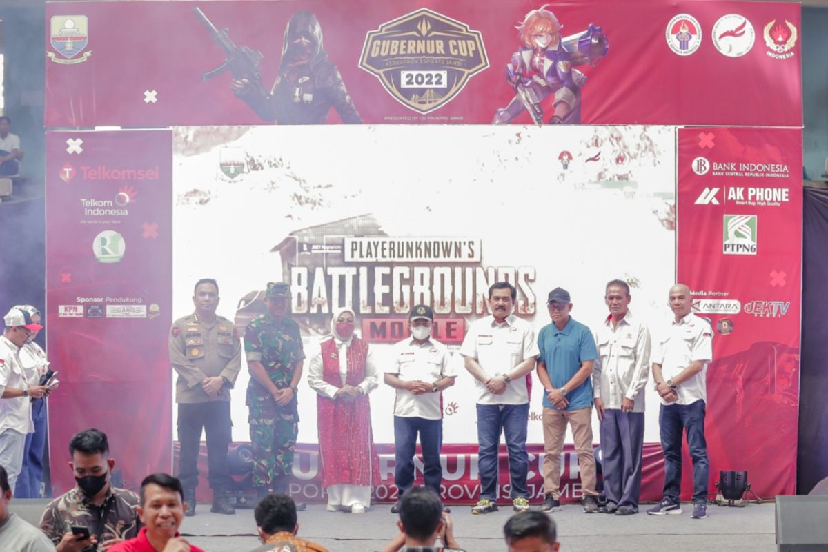 Al Haris buka Kejuaraan Provinsi E-sport Piala Gubernur 2022