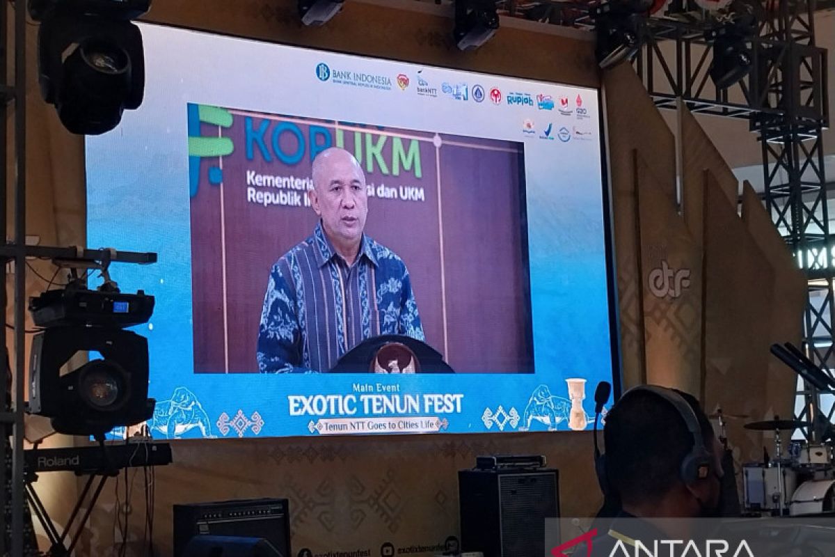 Teten dorong pemulihan UMKM NTT lewat Exotic Tenun Fest